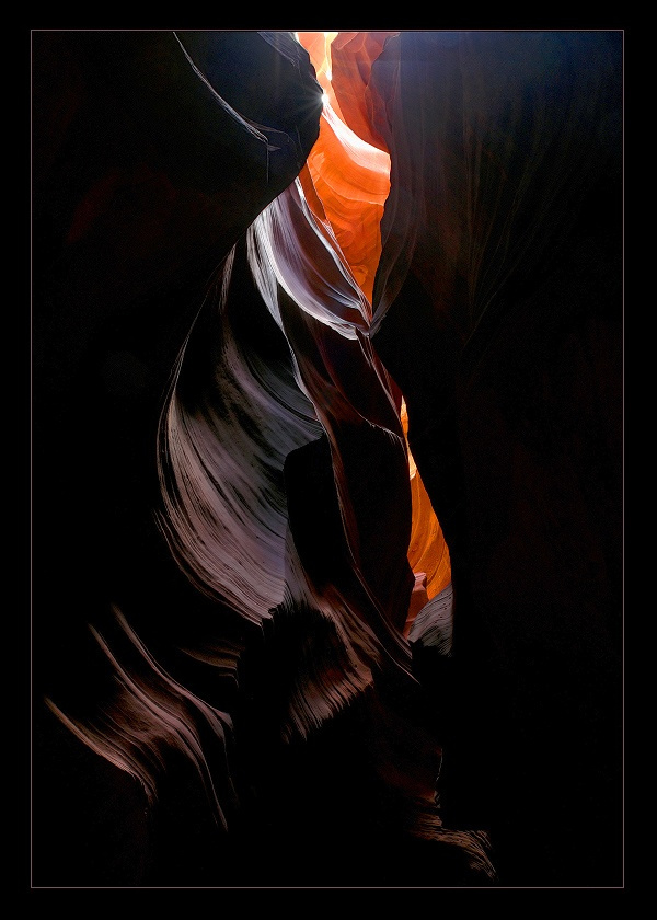Горение анти-материи antelope canyon