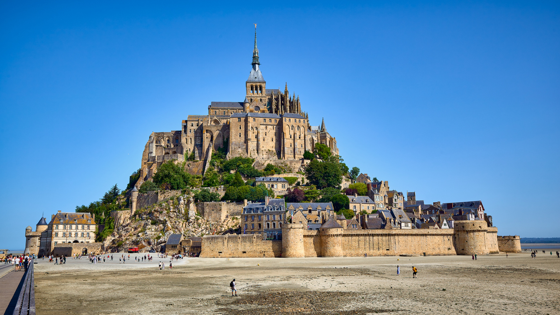 Мон-Сен-Мишель... Франция Нормандия Мон-Сен-Мишель Le Mont-Saint-Michel