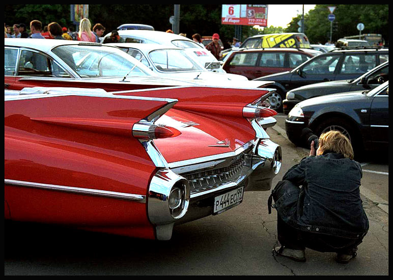 про умение увидеть... авто девушка  фотоапарат