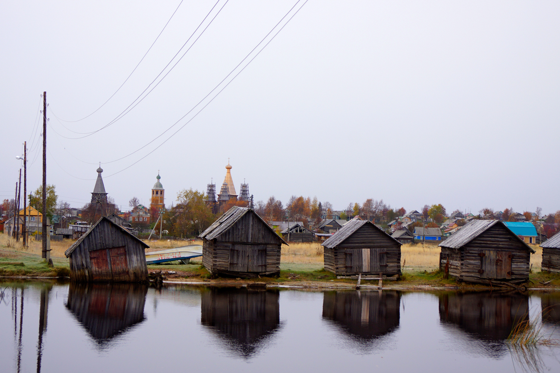 Старинное село Нёнокса. село нёнокса троицкая церковь в нёноксе колокольня никольская архангельская область северодвинск