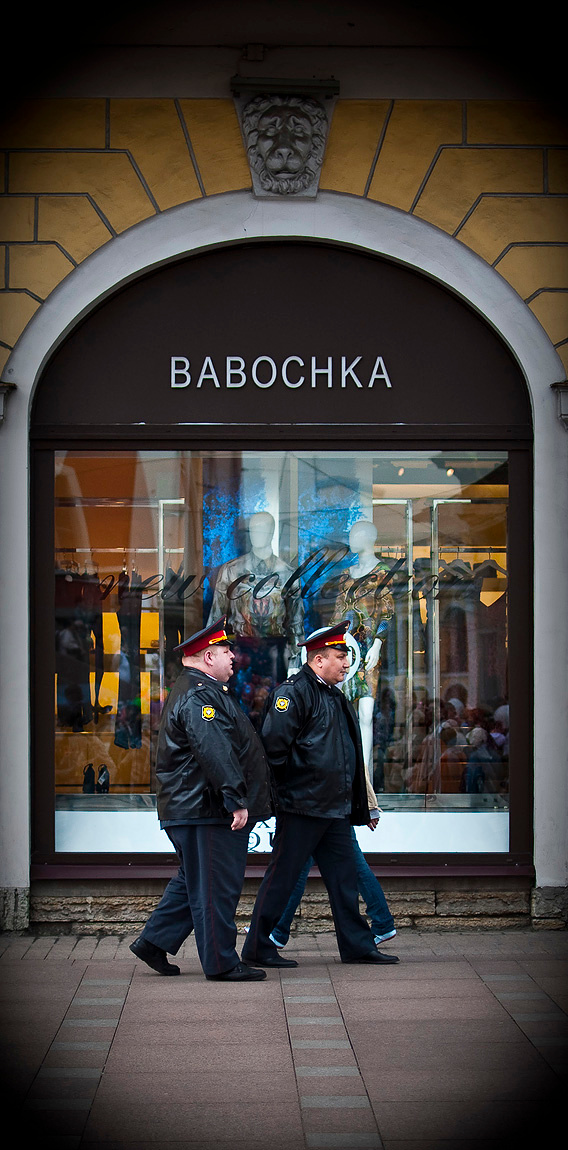 "Бабочки" петербургской милиции. санкт петербург невский проспект милиция питер