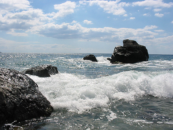 У черного,черного моря... море вода черное крым