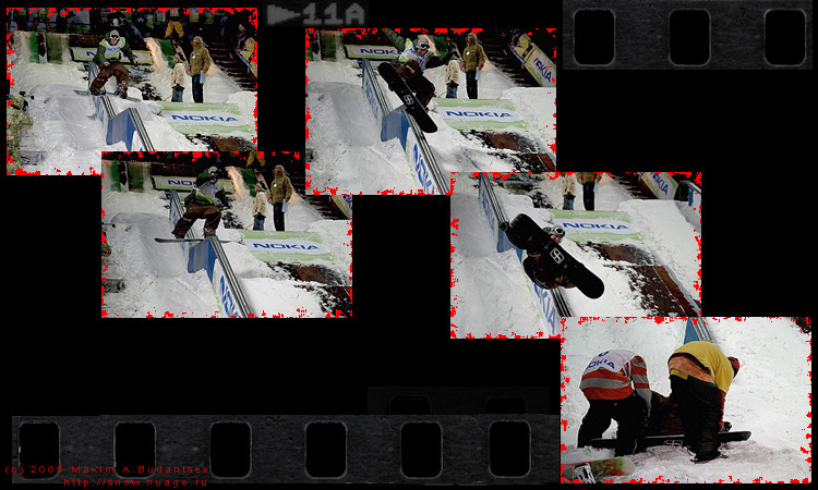NokiaЖесть (NOKIA BOARD MASTERS) NOKIA BOARD MASTERS Jibbing Сноуборд уборка