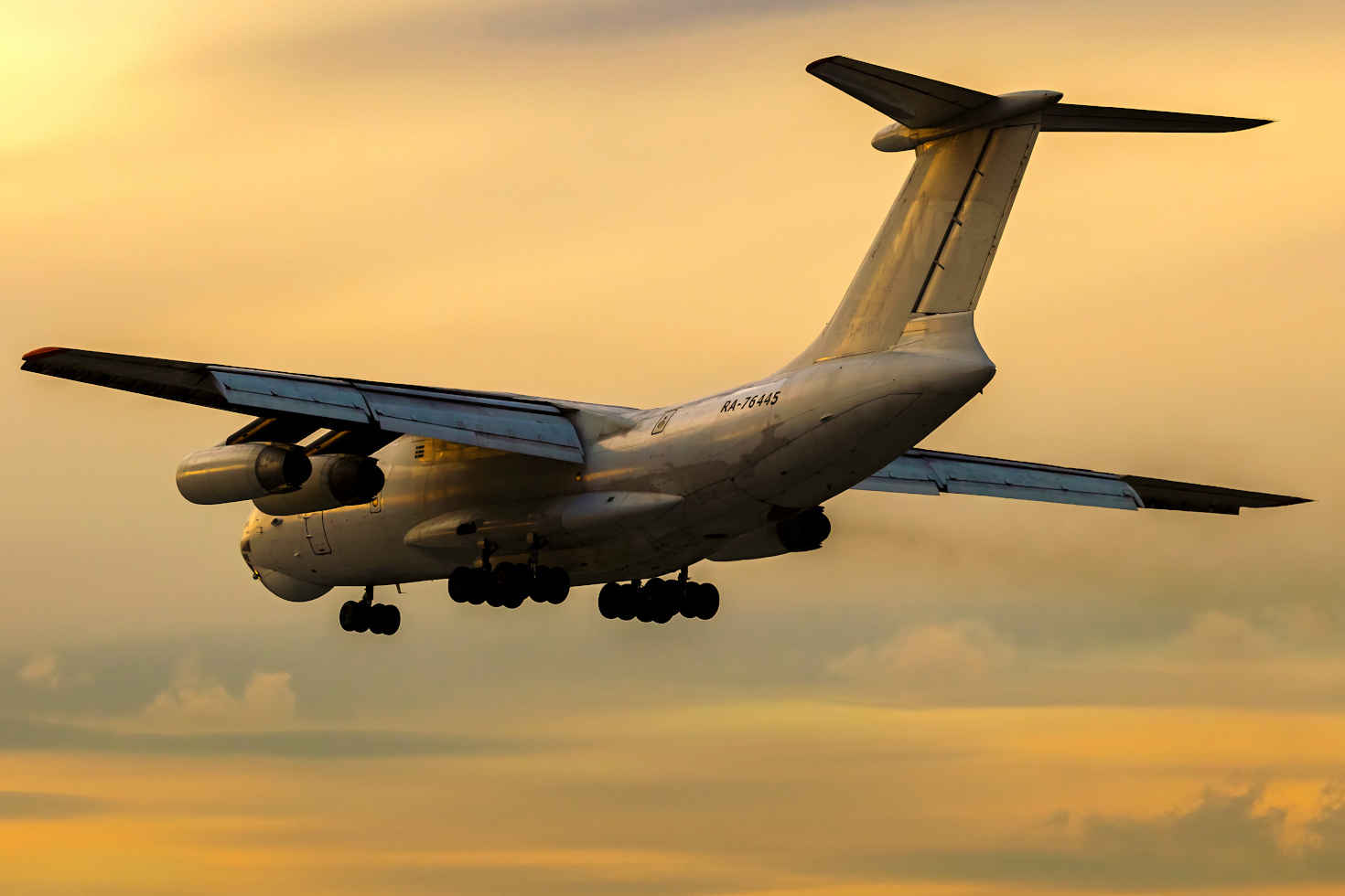 RA-76445 споттинг Russia Siberia Irkutsk Россия Сибирь Иркутск spotting airline aircraft airplane