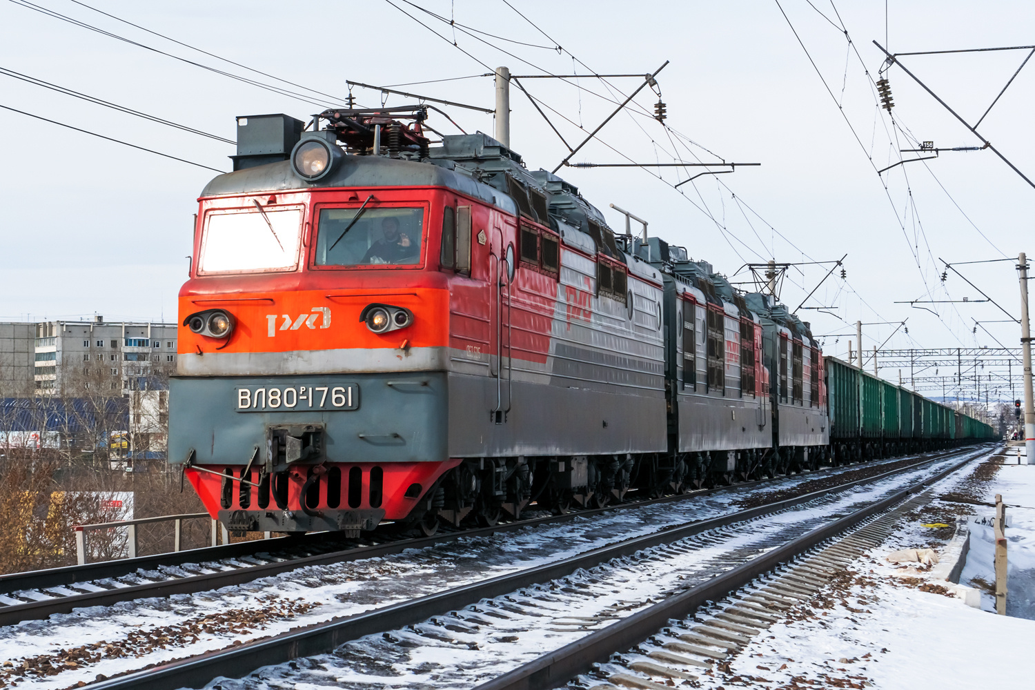 * * * * * railway железная дорога locomotive локомотив электровоз поезд train Russia Siberia Irkutsk Россия Сибирь Иркутск споттинг spotting