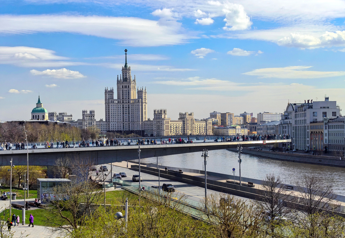 Москва.Зарядье.Весна. 