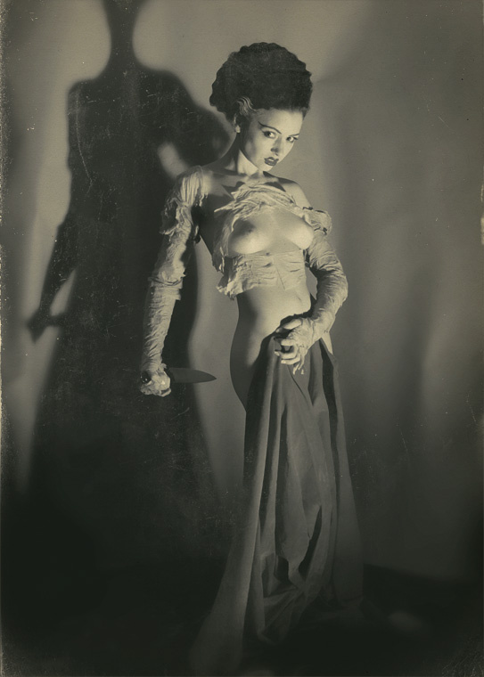 Bride of Frankensteinю 1935. старинная фотография ретро