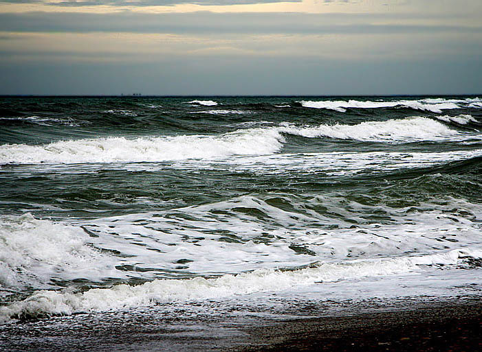 Такое разное , но красивое море... Море ветер зима