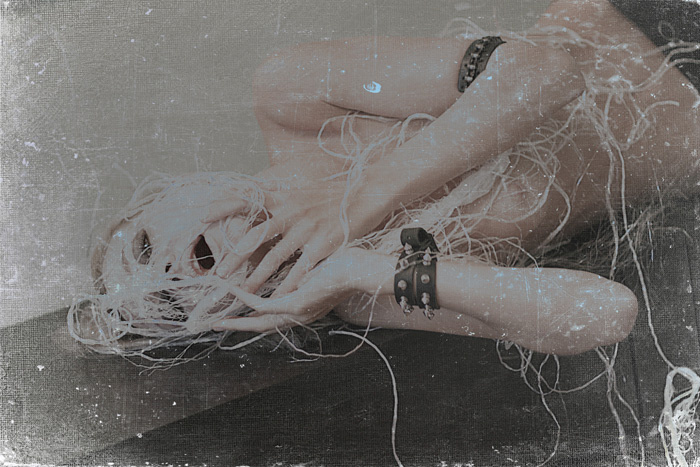My web web, girl