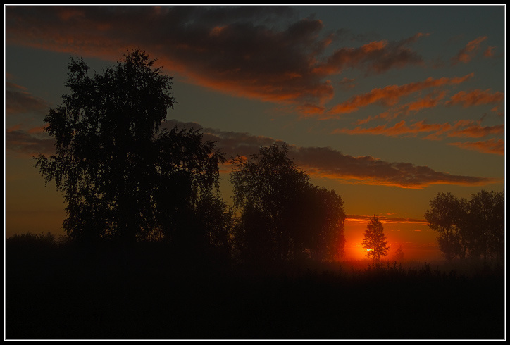 Рассвет... Siberia.