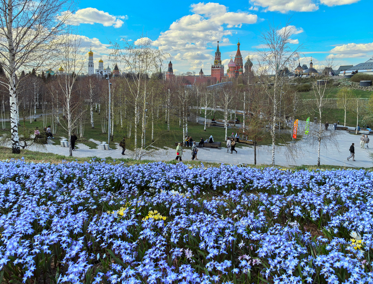 Москва весенняя. Нынче. 