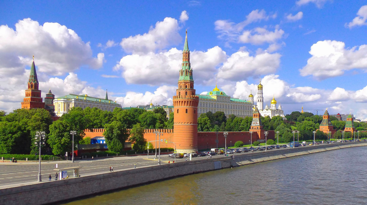 *** Москва Кремль Москва-река Кремлёвская набережная