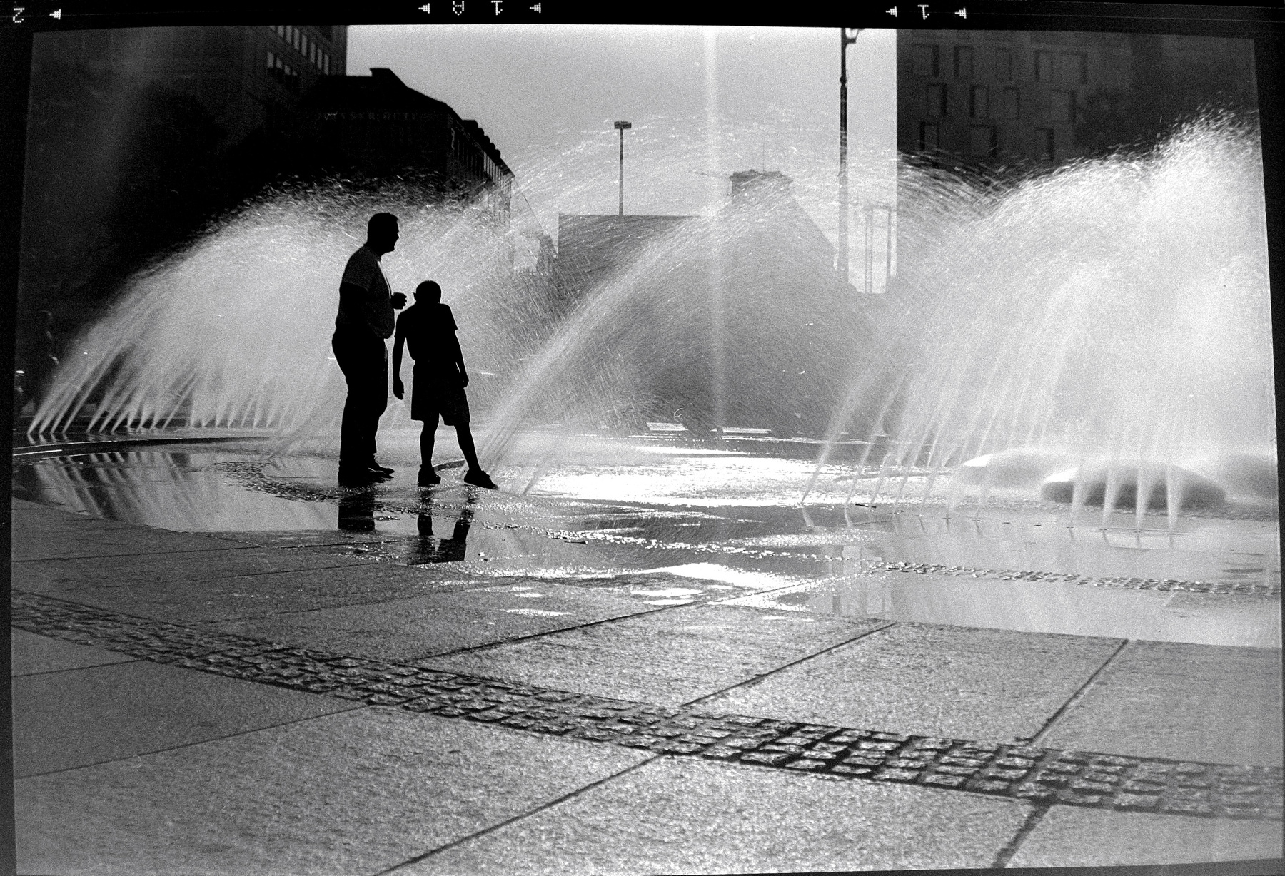"Отцы и дети" AGFA Clack 6x9 Monocle 90 mm F 12.5 Fomapan 100 classic in Rodinal 1 60 11 min