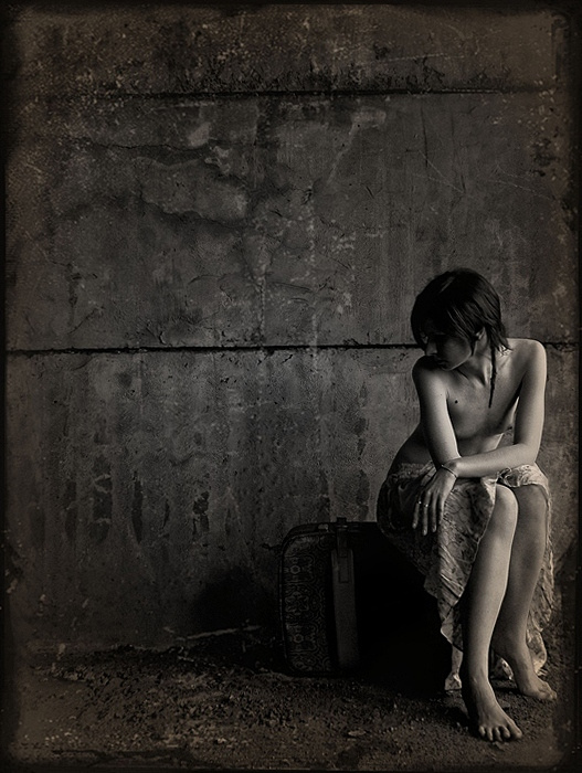 Sad&Lonely  девушка, модель, фотосессия, ч/б, настроение