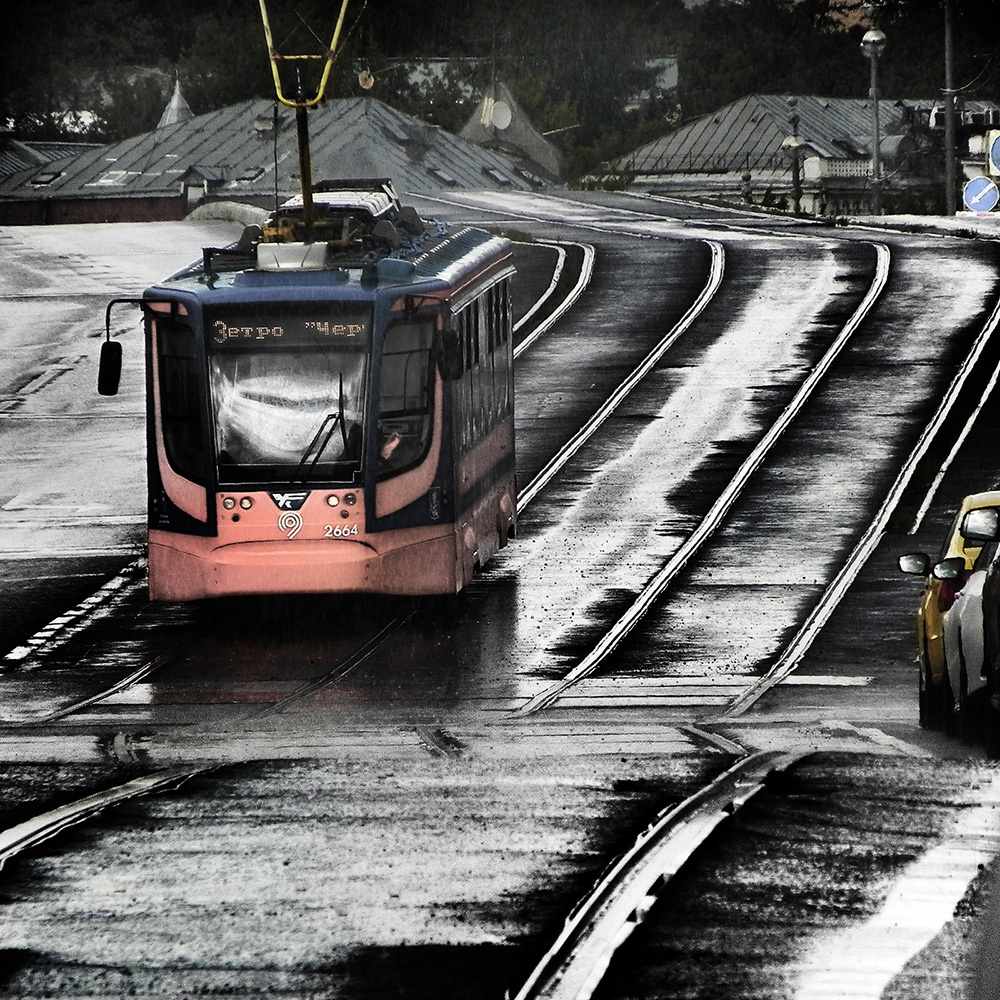 Grumpy tram 