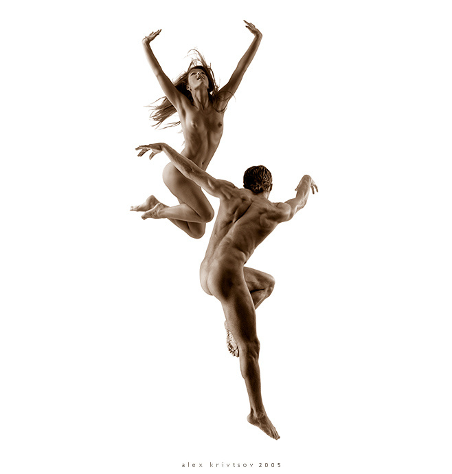 Duet 2/ Air dance  Air dance nude