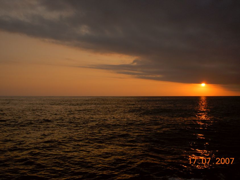 закат в Сочи закат море