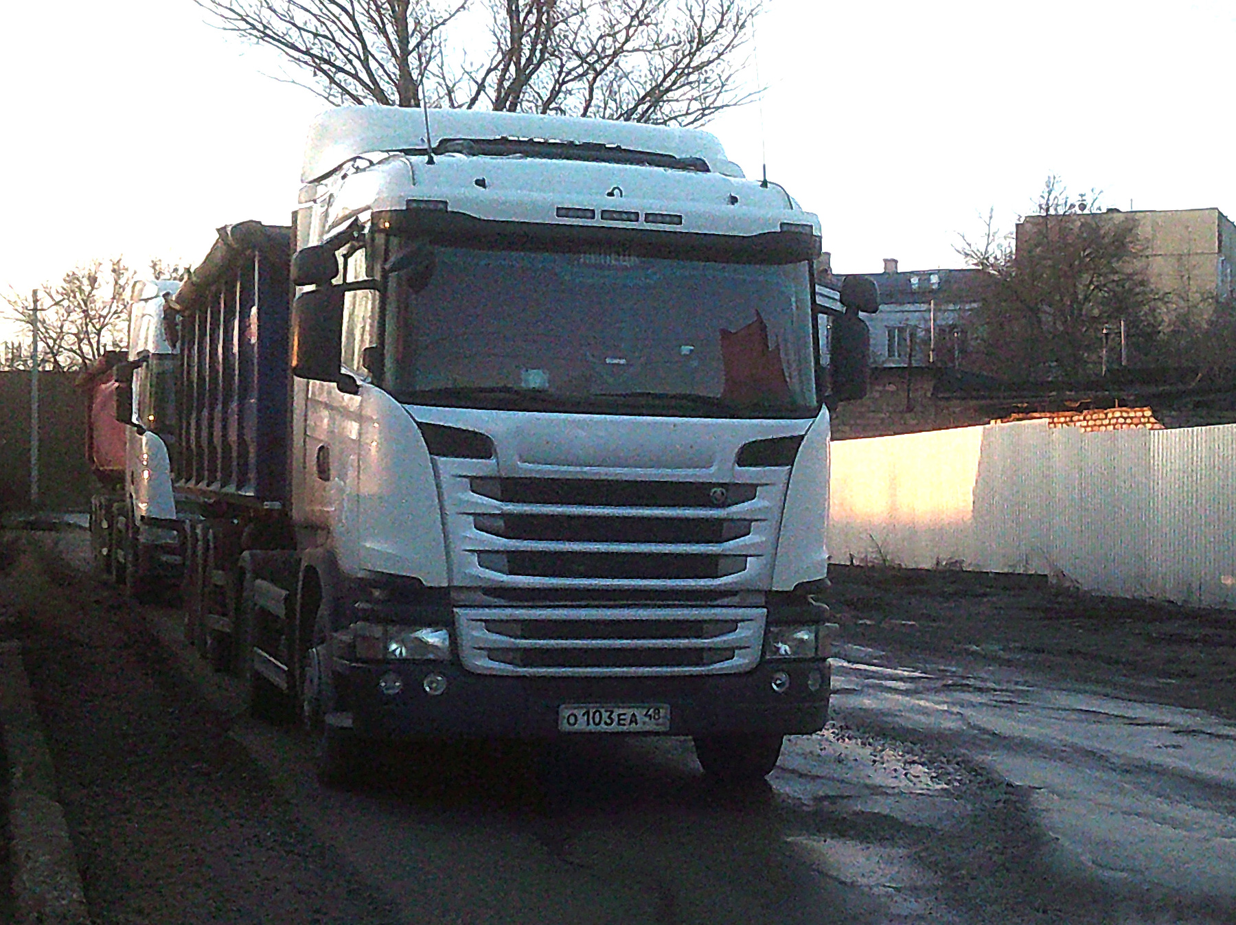 SCANIA SCANIA авто тягач самосвал улица город весна