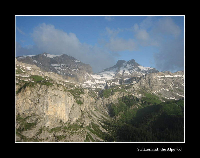 Альпы, Швейцария 