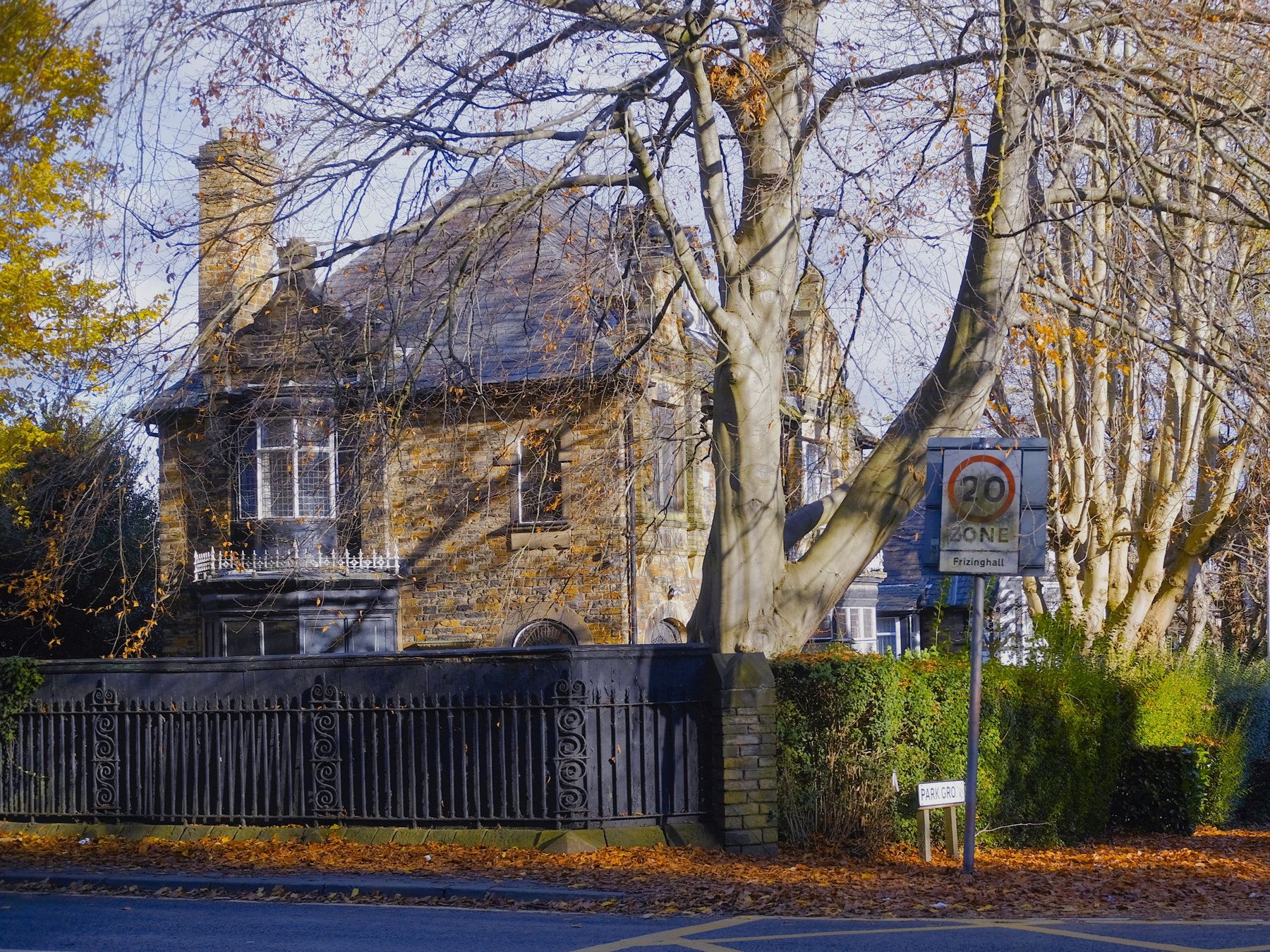 Седая легенда, уличные заметки uk