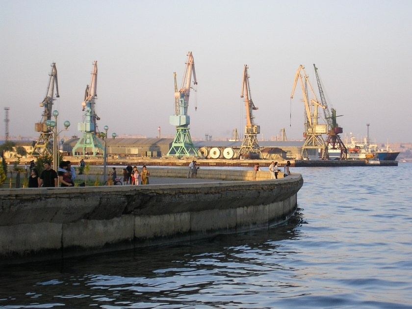 Набережная море порт набережная