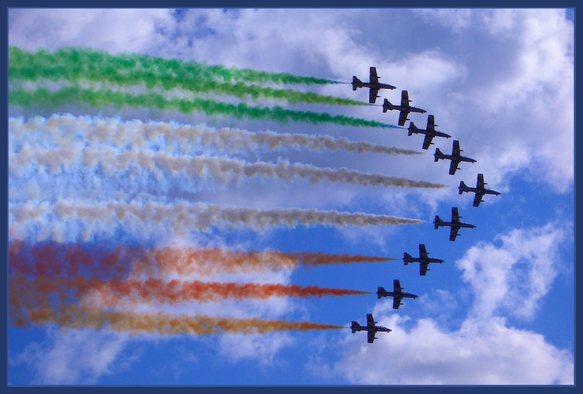 io non parlo l'italiano самолеты италия авиашоу