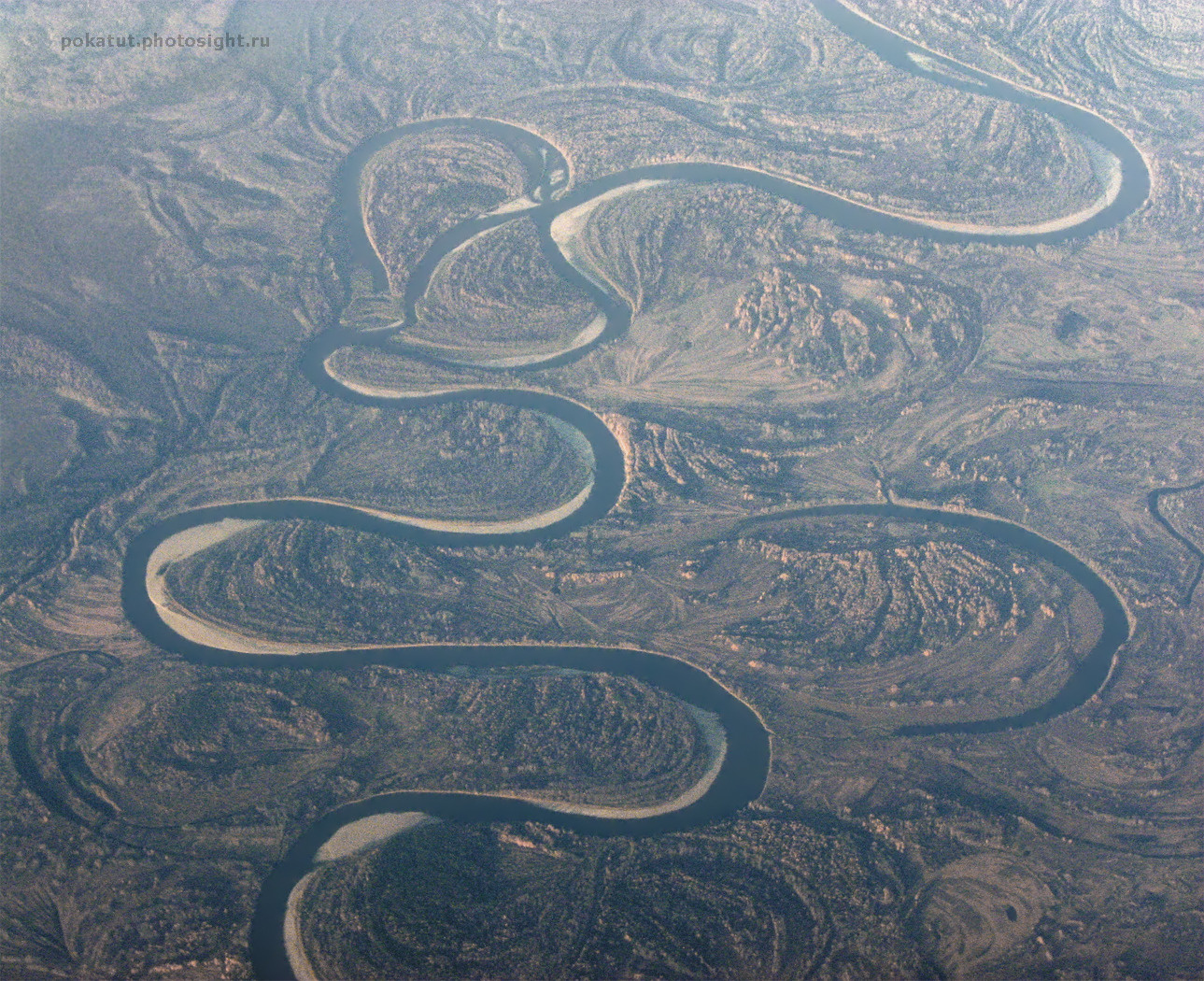 Меандры Чулыма Сибирь Siberia река Чулым Томская область Чулымская равнина ландшафт меандр meander излучина аэроснимок аэрофотоснимок бабье лето осень сентябрь 2011