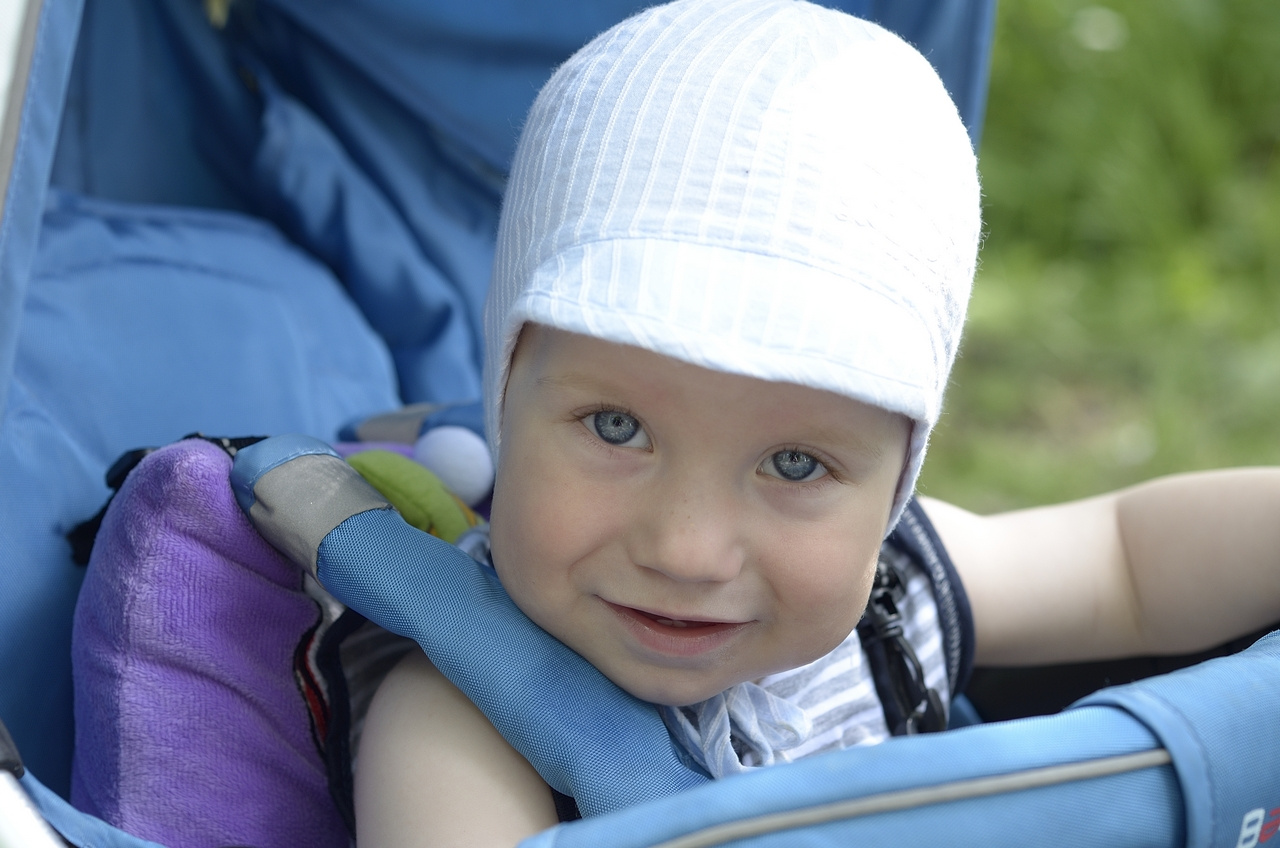 portrait in wheelchair child