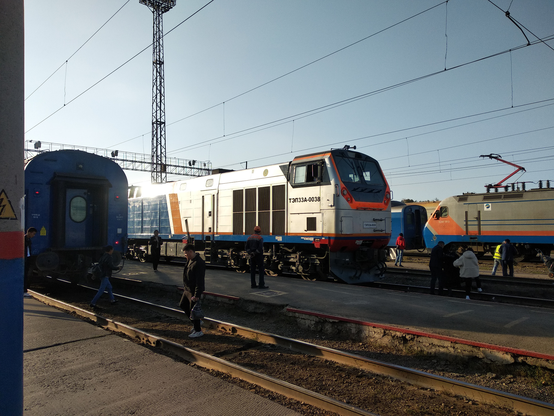 ТЭП33А-0038 Казахстан Алматы_2 электровоз ТЭП33А-0038