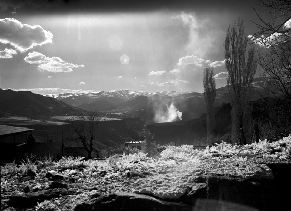 Божественные потоки Ци густо орошающие высокогорные долины Армении. Armenia infrared Армения инфракрасный