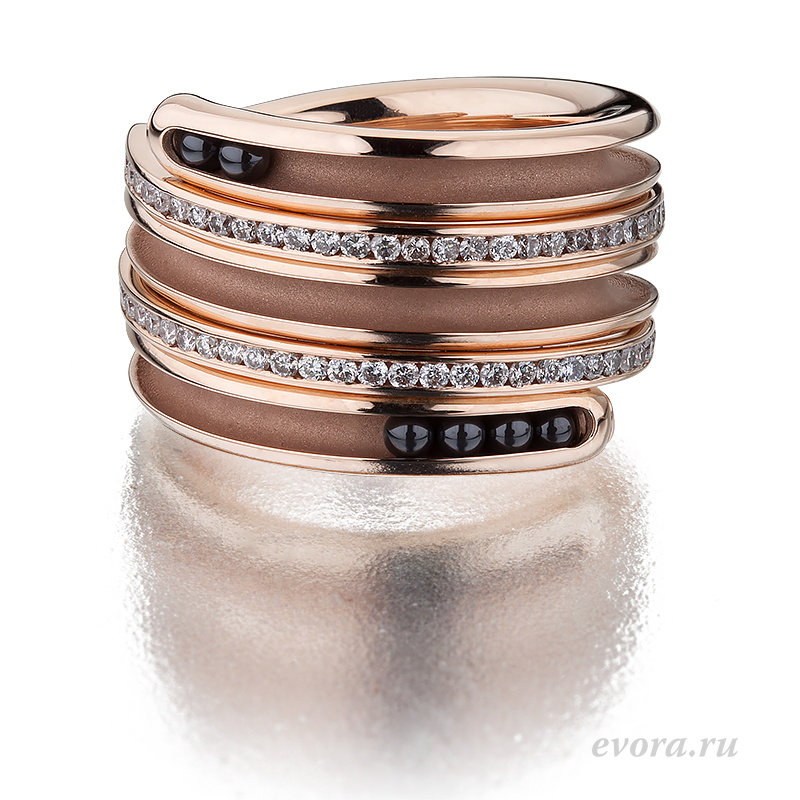 Helix ring - считаем прожитые годы кольцо с бриллиантом ювелирные украшения