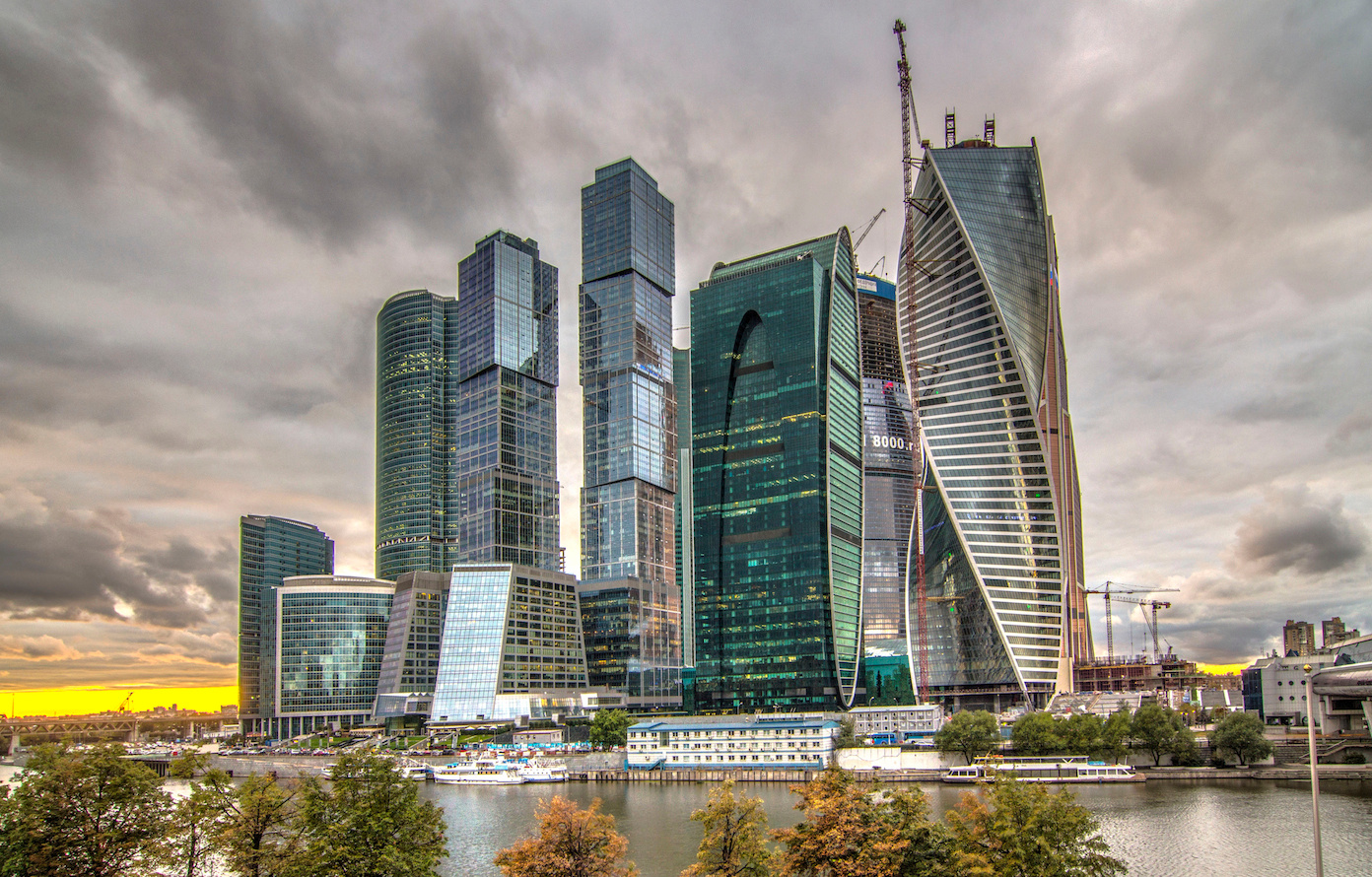 Москва Сити (HDR) 