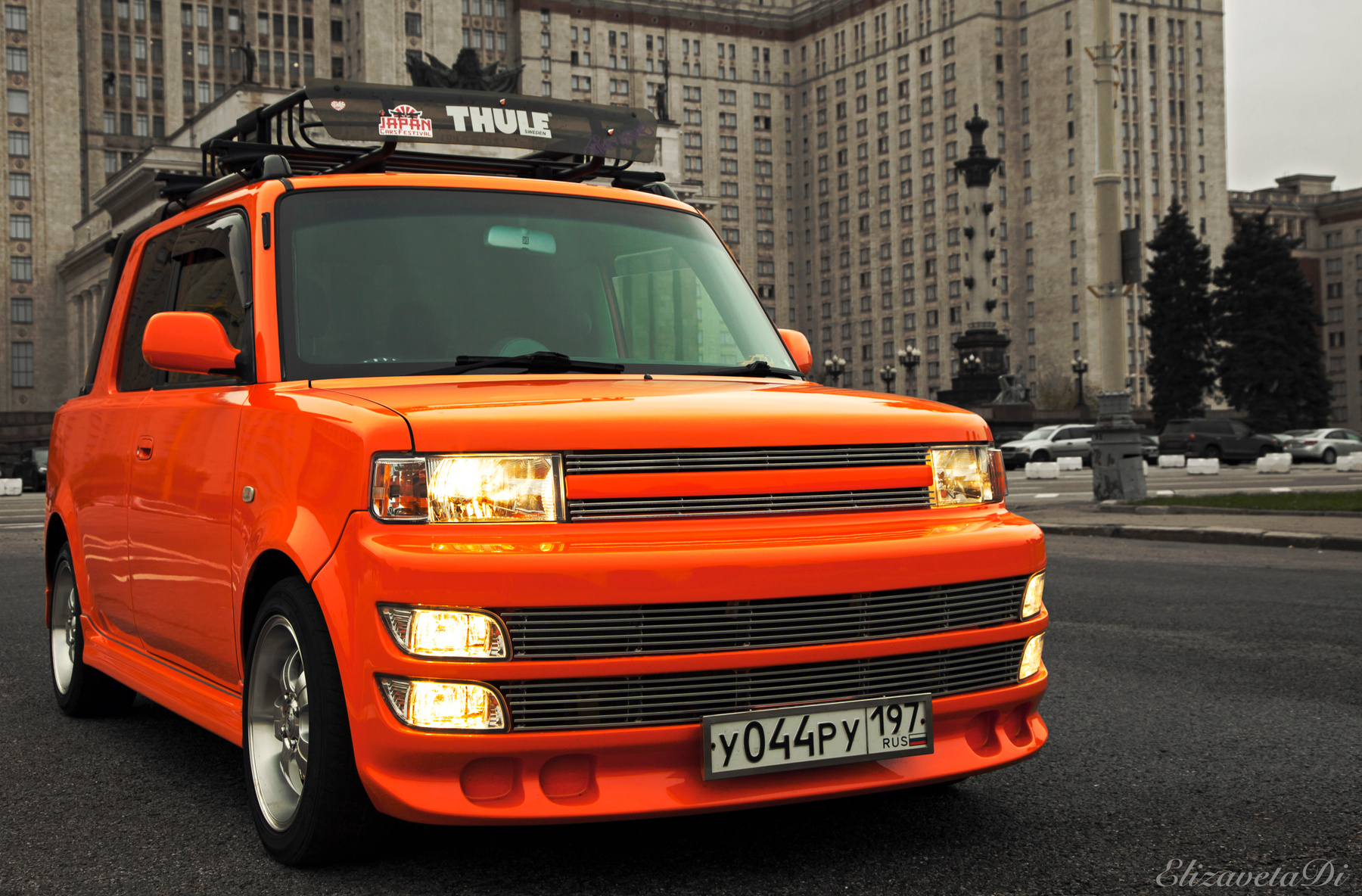 Toyota Bb Opendeck car cars orange sunny toyota jdm машина красивая яркая солнечная позитивная фотосессия смотровая мгу thule