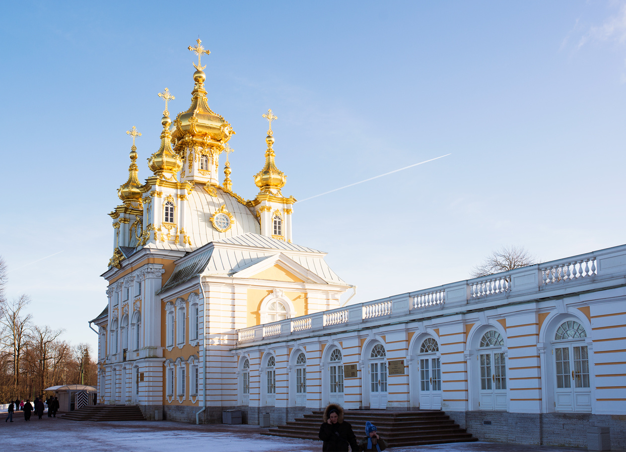 *** дворцовая церковь петергоф