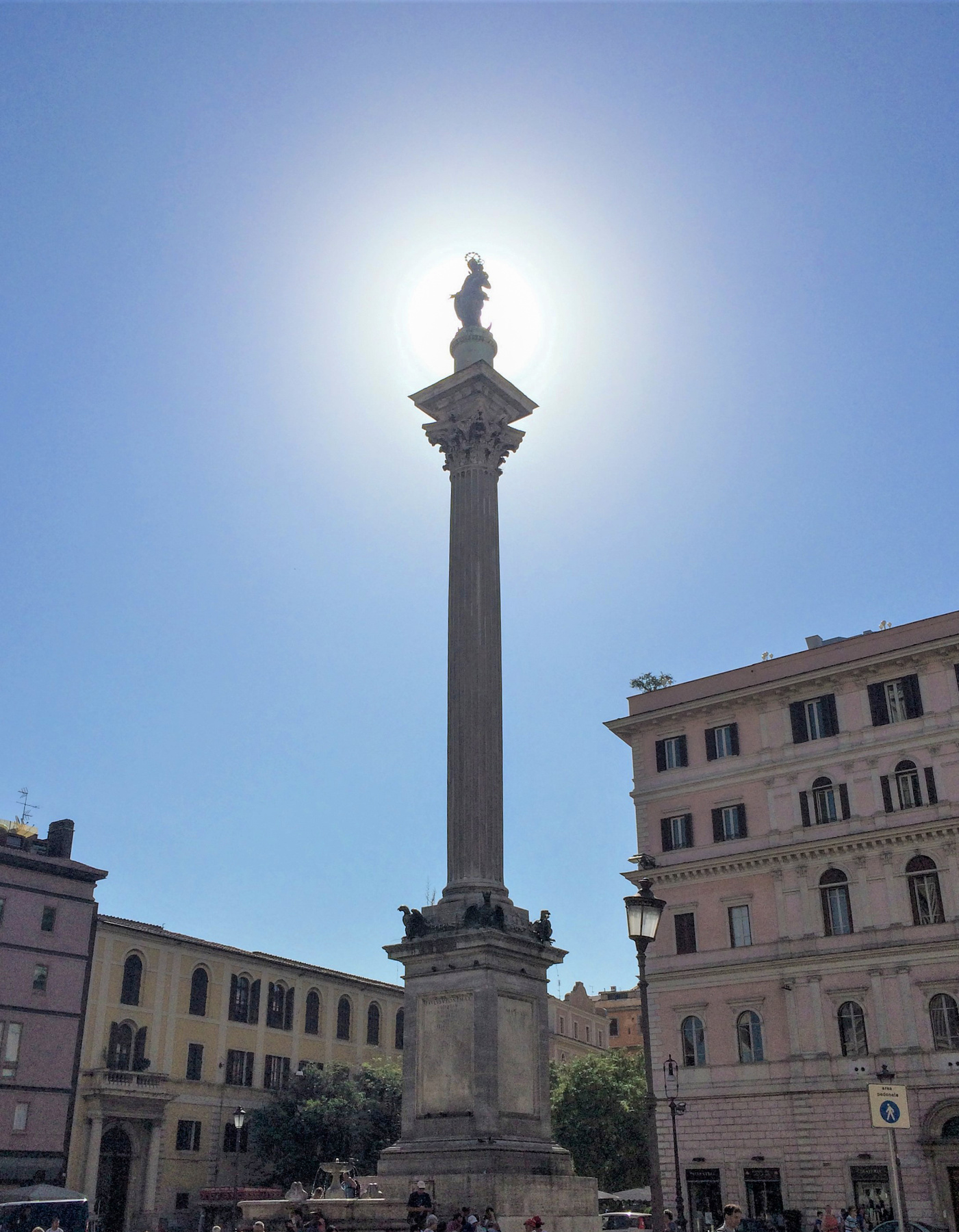 Colonna della Pace,  Рим путешествия италия