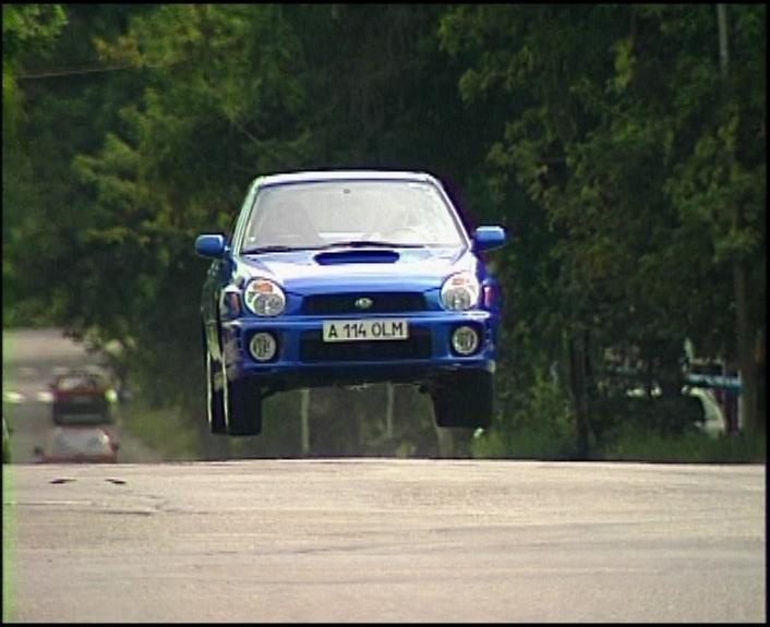 Flying Subaru Impreza WRX Subaru