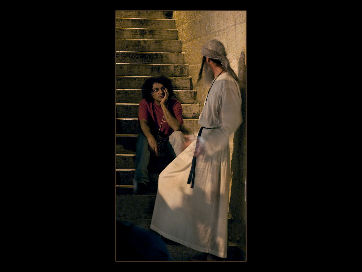 Прогулки по ночному Иерусалиму. Фрагмент 2  "New Jesus" 