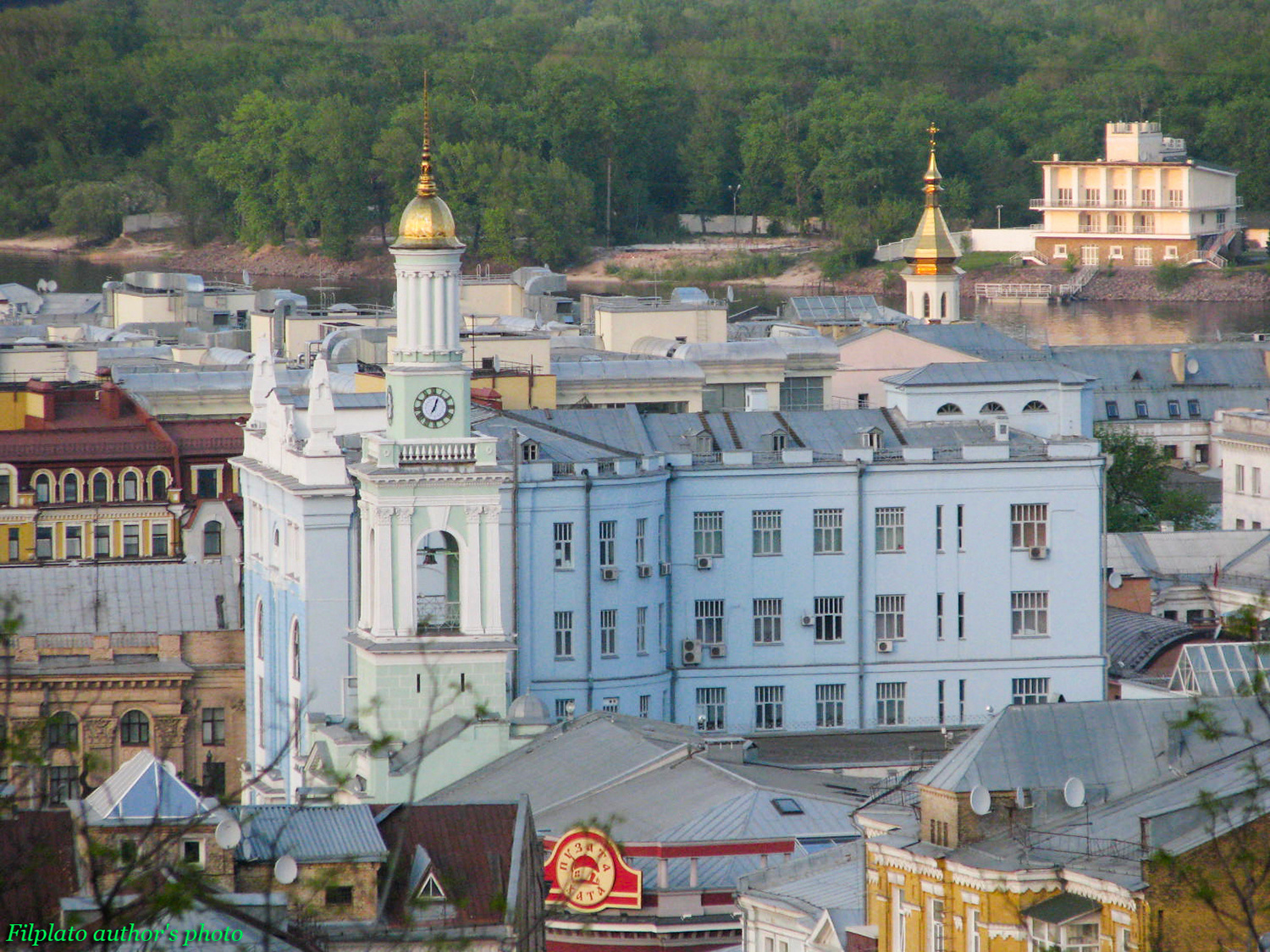 Старый Киев старый Киев киевская архитектура ландшафт старого Киева