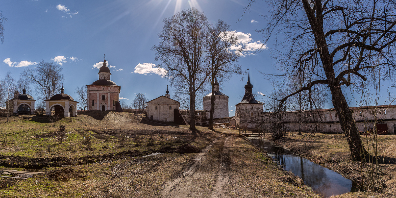 Весна в Кирилло-Белозерском Кирилло-Белозерский монастырь Вологодчина Весна