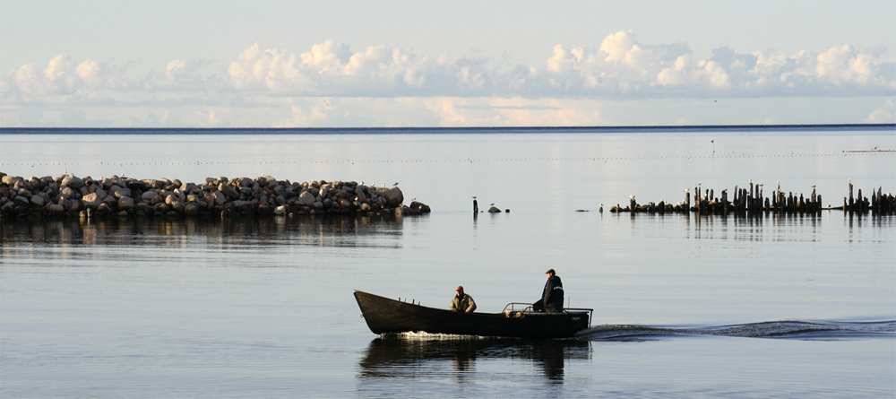 *** море лодки рыбаки