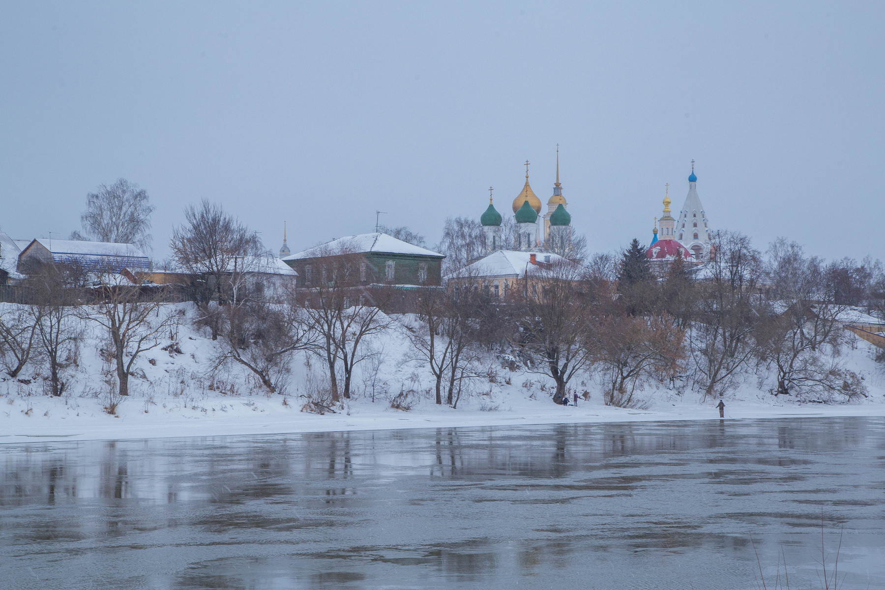 ***Снегопад в Коломне коломна снегопад