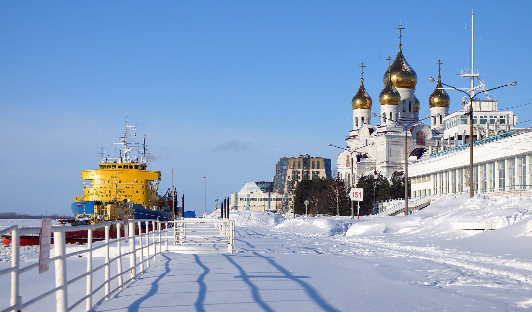 Морречвокзал в Архангельске.24.02.2022. архангельск.северная двина.фотограф яковлев лев николаевич