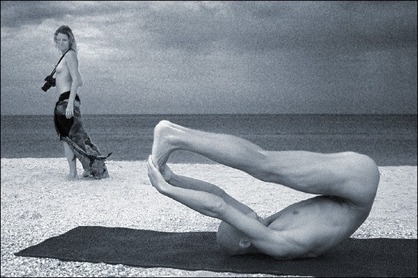 Йоги и фотографы (1) йога море небо