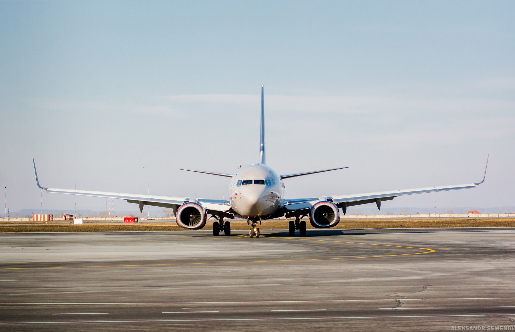 Boeing 737-800 от авиакомпании Аэрофлот - Российские Авиалинии,  Бортовой №: VQ-BVP Л. Гумилев 