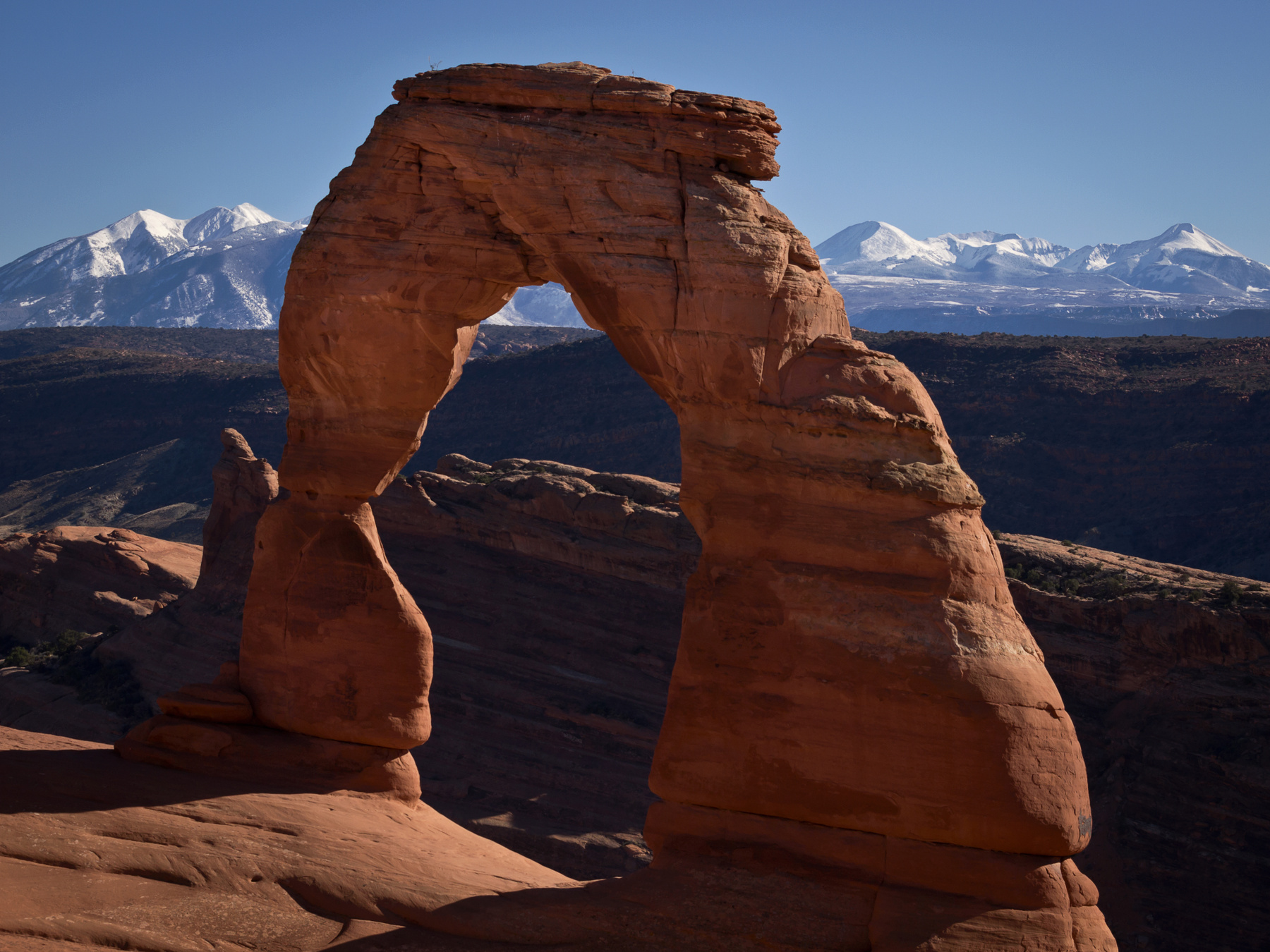 Изящная арка Arches National Park Национальный парк Арок Юта горы арки Окна