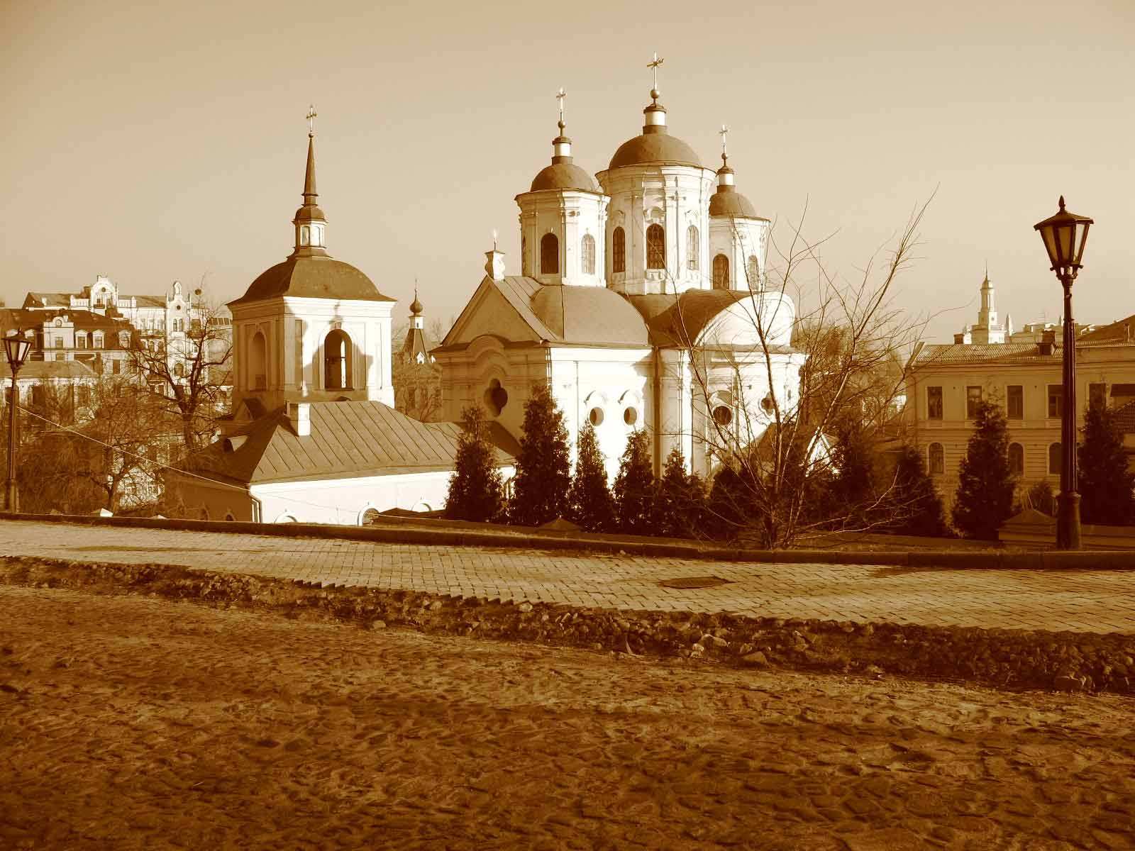Podol # 2 подольский пейзаж церковь борисоглебская