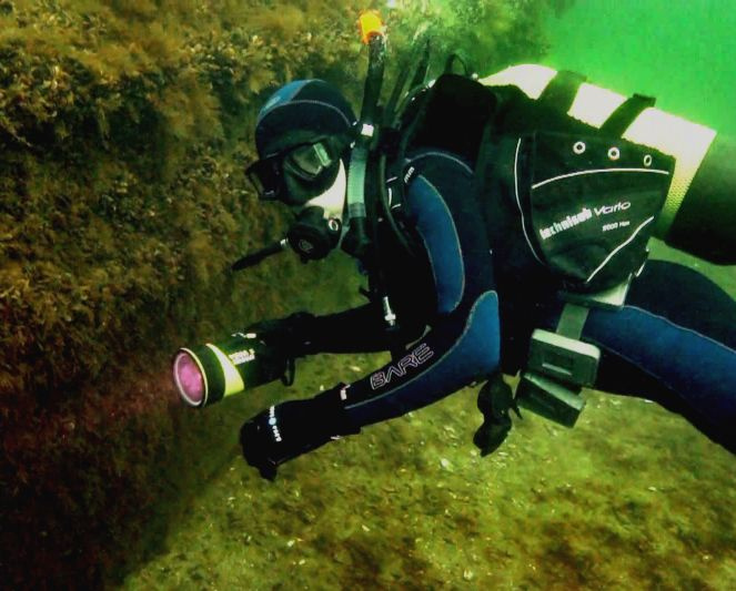 подводные экспедиции дайвинг Черное море Рыбаковка баржа война