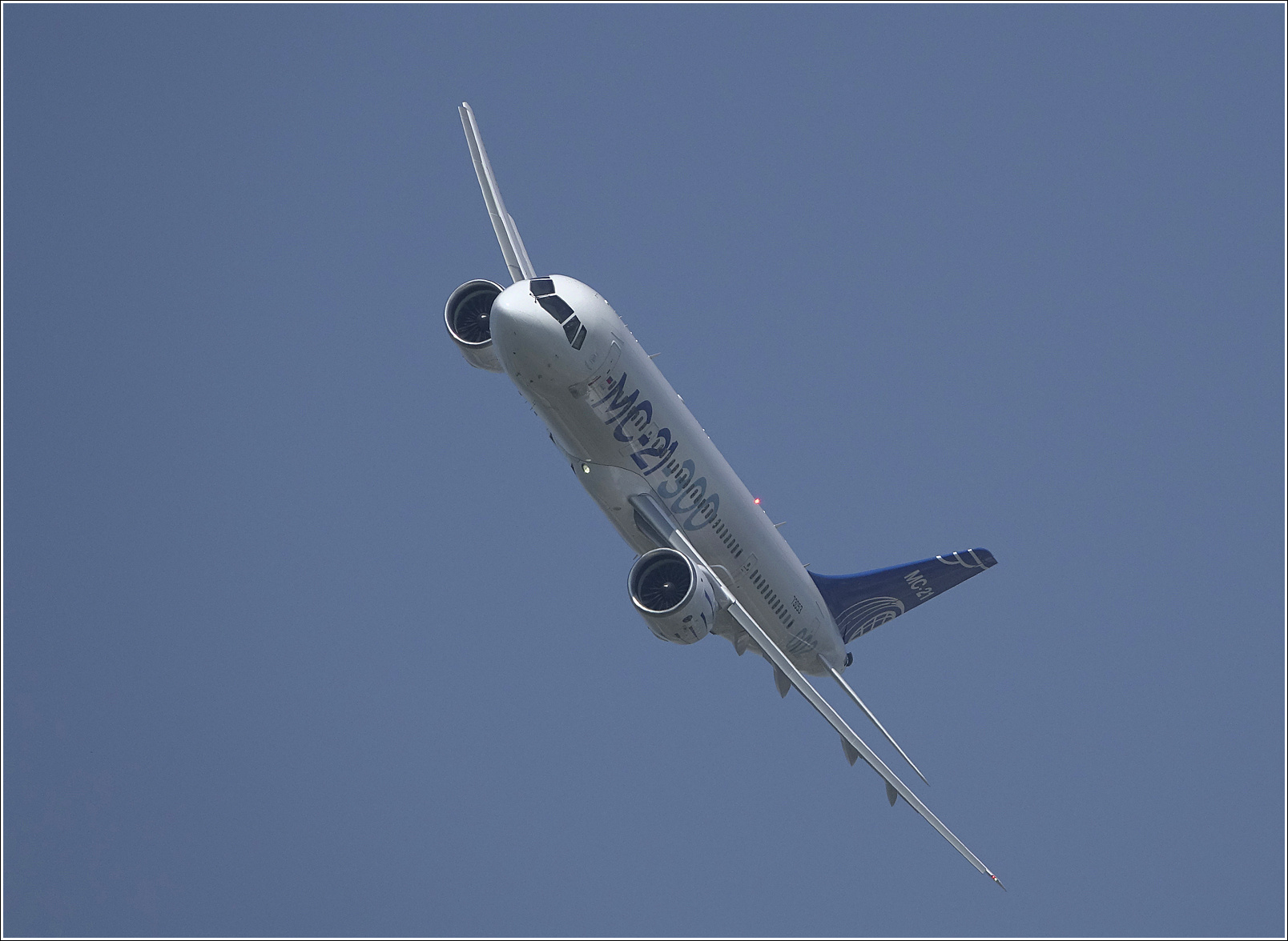 МС-21 МС-21 авиация самолет полет Жуковский 2021 МАКС
