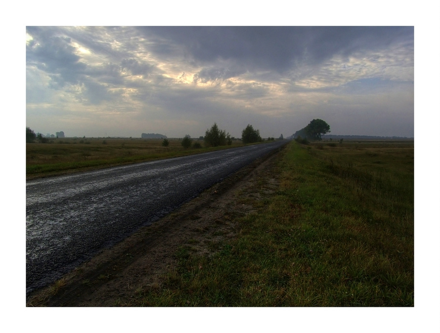 Осенняя дорога осень дорога