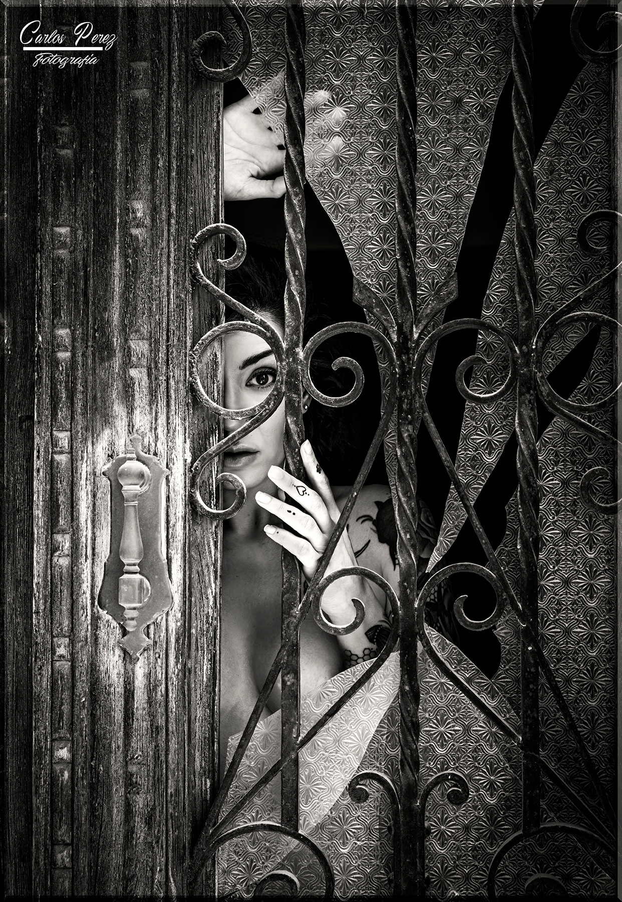 la ventana indiscreta nude B W